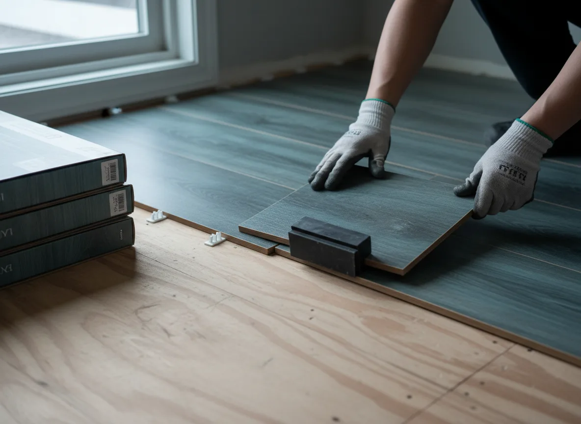 Luxury Vinyl Plank Installation company in Downs, KS